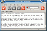 ACE-HIGH Text To Speech Reader 1.30 screenshot. Click to enlarge!