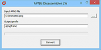 APNG Disassembler 2.8 screenshot. Click to enlarge!