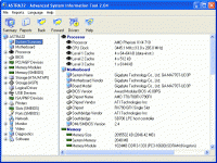 ASTRA32 - Advanced System Information Tool 3.02 screenshot. Click to enlarge!