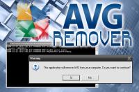 AVG Remover 1.0.1.2 screenshot. Click to enlarge!