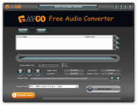 AVGO Free Audio Converter 1.05.3 screenshot. Click to enlarge!