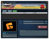 AVGO Free Video Converter 1.02 screenshot. Click to enlarge!