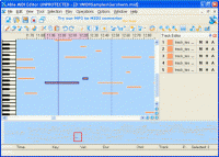 Able MIDI Editor 1.3 screenshot. Click to enlarge!