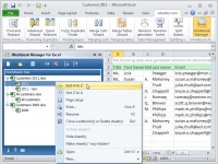 Ablebits.com Workbook Manager for Excel 1.0.4 screenshot. Click to enlarge!