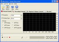 Absolute Sound Recorder 4.7.3 screenshot. Click to enlarge!