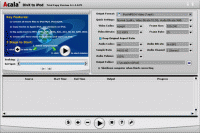 Acala DivX to iPod 4.2.8 screenshot. Click to enlarge!