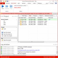 Access Password Recovery Free 1.2.0.64 screenshot. Click to enlarge!
