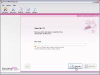 AccessFIX Data Recovery 5.114 screenshot. Click to enlarge!