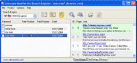 Accurate Monitor for Search Engines 2.9 screenshot. Click to enlarge!