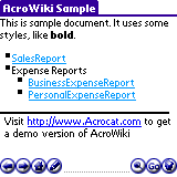 AcroWiki 2.0 screenshot. Click to enlarge!