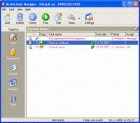 Active Date Manager 2.0 screenshot. Click to enlarge!