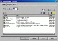 Active Folder 1.0 screenshot. Click to enlarge!