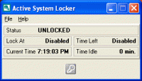Active System Locker 3.2 screenshot. Click to enlarge!