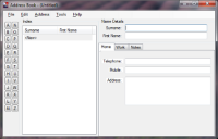 Addraman Address Manager 3.00 screenshot. Click to enlarge!