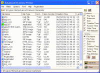 Advanced Directory Printer 1.88 screenshot. Click to enlarge!