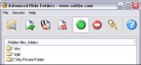 Advanced Hide Folders 4.6 screenshot. Click to enlarge!