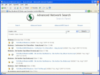 Advanced Network Search 2.5.2 screenshot. Click to enlarge!
