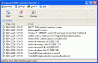 Advanced Outlook Express Password Recovery 1.20 screenshot. Click to enlarge!