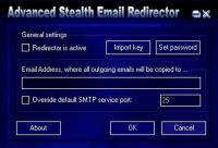 Advanced Stealth Email Redirector 6.5.2 screenshot. Click to enlarge!