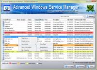 Advanced Windows Service Manager 6.0 screenshot. Click to enlarge!