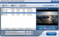 Aimersoft Video to Audio Converter 2.2.0.40 screenshot. Click to enlarge!