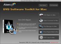 Aiseesoft DVD Software Toolkit for Mac 6.2.28 screenshot. Click to enlarge!