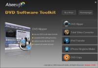 Aiseesoft DVD Software Toolkit 7.2.50 screenshot. Click to enlarge!