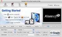 Aiseesoft DVD to iPad Converter for Mac 4.0.10 screenshot. Click to enlarge!
