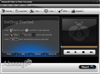 Aiseesoft Video to Flash Converter 5.0.08 screenshot. Click to enlarge!