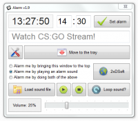 Alarm 2.2 screenshot. Click to enlarge!