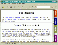 Alchera 3.7 screenshot. Click to enlarge!