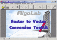 Algolab Raster to Vector Conversion Toolkit 2.97.7 screenshot. Click to enlarge!