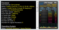 All CPU Meter 4.7.3 screenshot. Click to enlarge!
