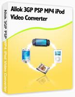 Allok 3GP PSP MP4 iPod Video Converter  (1) 5.0 screenshot. Click to enlarge!