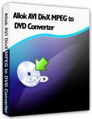 Allok AVI DivX MPEG to DVD Converter for tomp4.com 5.0 screenshot. Click to enlarge!
