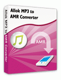 Allok MP3 to AMR Converter for tomp4.com 5.0 screenshot. Click to enlarge!