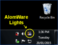 AlomWare Lights 1.08 screenshot. Click to enlarge!