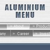 Aluminium Flash Menu 1.0.5 screenshot. Click to enlarge!