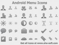 Android Menu Icons 2013.1 screenshot. Click to enlarge!