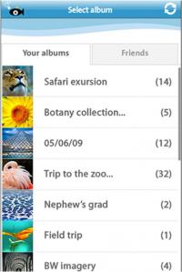 Android Photo Sharing App by Snapfish 1.02 screenshot. Click to enlarge!