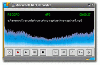 Anewsoft MP3 Recorder 2.0 screenshot. Click to enlarge!