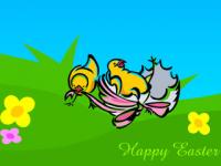 Animated Easter Chicks Screensaver 1.0 screenshot. Click to enlarge!