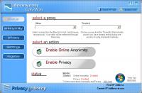 Anonymity Gateway 3.3 screenshot. Click to enlarge!