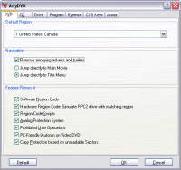 AnyDVD 8.1.4.0 screenshot. Click to enlarge!