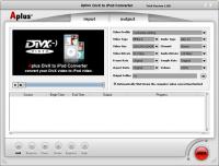 Aplus DivX to iPod Converter 13.08 screenshot. Click to enlarge!