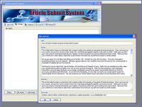 Article Submit System 2.0 screenshot. Click to enlarge!