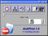 AskFirst 1.0 screenshot. Click to enlarge!