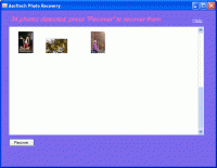 Asoftech Photo Recovery 3.38 screenshot. Click to enlarge!