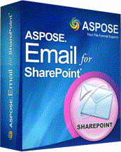 Aspose.Email for SharePoint 1.5.0.0 screenshot. Click to enlarge!