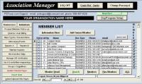 Association Manager 06-08-2013 screenshot. Click to enlarge!